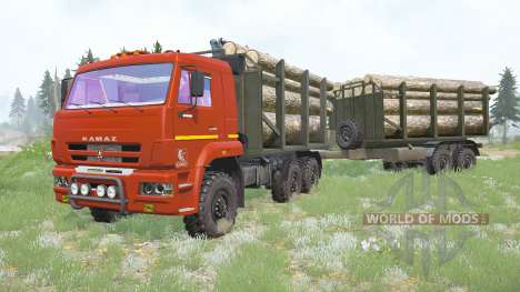 KamAZ-6522-53〡color configurations pour Spintires MudRunner