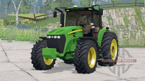 John Deere 7195J〡animierte Lenkung für Farming Simulator 2015