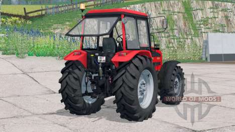 MTZ-1221.4 Biélorussie avec un contrepoids pour Farming Simulator 2015
