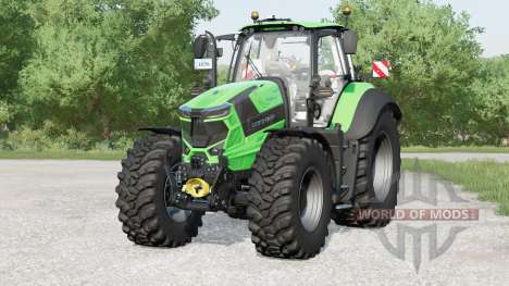 Deutz-Fahr 7250 TTV Agrotron〡poids de roue ajout pour Farming Simulator 2017