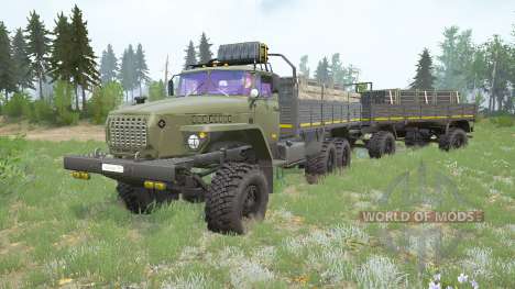Ural-4320 6x6〡color configurations pour Spintires MudRunner