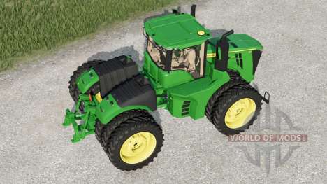 John Deere série 9R〡various options de pneus pour Farming Simulator 2017