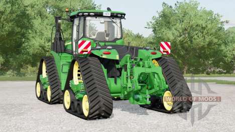 John Deere 9RX series〡plusieurs options de piste pour Farming Simulator 2017