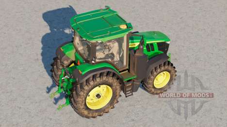 John Deere série 7R〡configuration moteur pour Farming Simulator 2017