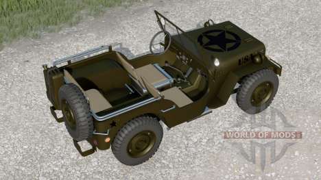 Configurations Willys MB〡color pour Farming Simulator 2017