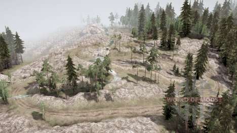 Silvery Mountains〡hardcore v1.1 pour Spintires MudRunner