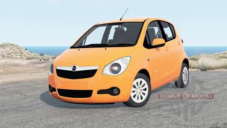 Opel Agila 1.2 (B) 2008 pour BeamNG Drive