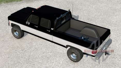 Chevrolet K20 Crew Cab 1979〡color Konfiguratione für Farming Simulator 2017