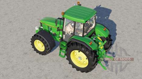 John Deere 7000 series〡license plate config pour Farming Simulator 2017