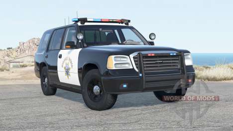 Gavril Roamer California Highway Patrol v2.0 pour BeamNG Drive