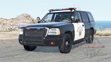 Gavril Roamer California Highway Patrol v2.0 pour BeamNG Drive