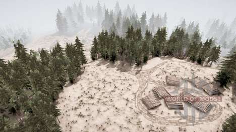 Silvery Mountains〡hardcore v1.1 pour Spintires MudRunner