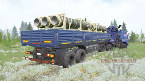 KamAZ-6522-53〡color configurations pour Spintires MudRunner