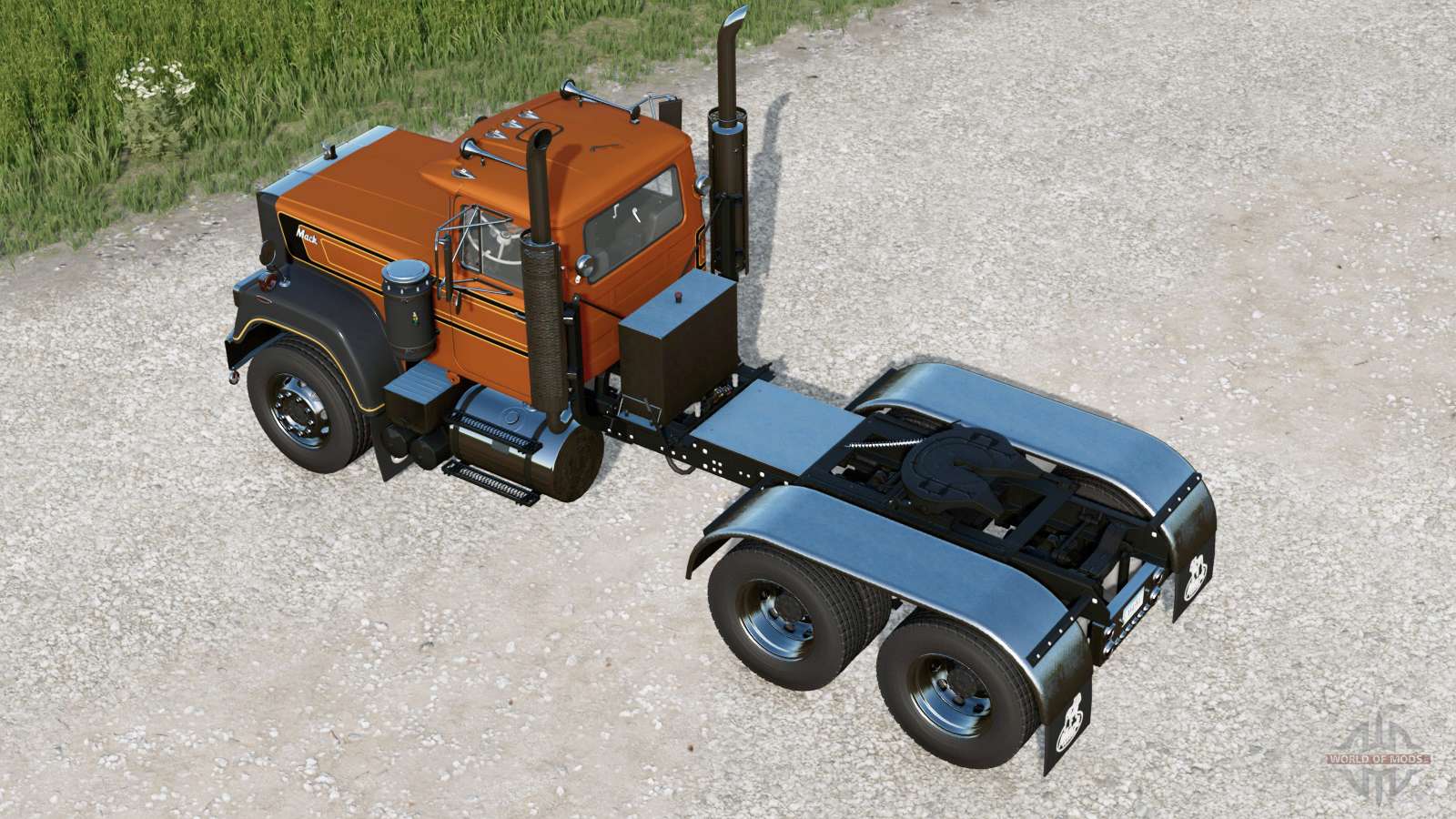 Mack Super Liner 6x4 1977〡improved Driving Physics Pour Farming Simulator 2017 1936