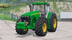 John Deere 8520〡bonnet wird geöffnet für Farming Simulator 2015