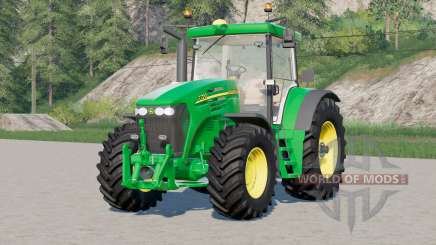 John Deere série 7000 〡avant hydraulique ou poids pour Farming Simulator 2017