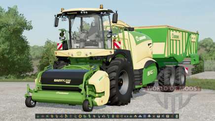 Krone BiG X 1180 Cargo〡plaque de licence disponible pour Farming Simulator 2017