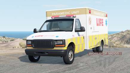 Gavril H-Series Life EMS Ambulance v3.0 pour BeamNG Drive
