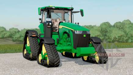 John Deere série 8RX〡real american lights pour Farming Simulator 2017