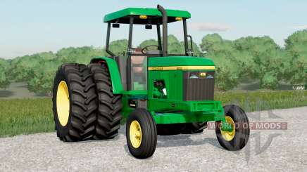 John Deere série 6000〡 cabine fermée ou ouverte pour Farming Simulator 2017