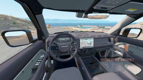 Land Rover Defender 110 P525 V8 (L663) 2021 für BeamNG Drive