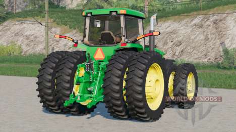 John Deere 8000 Serie〡neue Reifenkonfigurationen für Farming Simulator 2017
