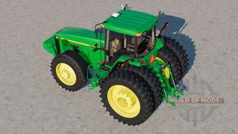 Configurations de pneus neufs John Deere série 8 pour Farming Simulator 2017