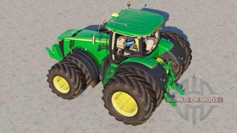 John Deere 8R Serie〡realistische Laufräder Konfi für Farming Simulator 2017
