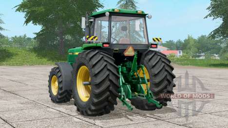 John Deere série 4050 〡avant hydraulique ou poid pour Farming Simulator 2017