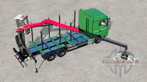 MAN TGX Timber Truck® Farbauswahl für Farming Simulator 2017