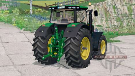 John Deere 6210R〡prise en charge du chargeur fro pour Farming Simulator 2015