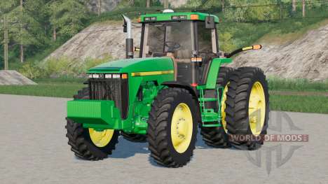 Configurations de pneus neufs John Deere série 8 pour Farming Simulator 2017