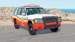 Gavril Roamer Firwood County Fire Department pour BeamNG Drive
