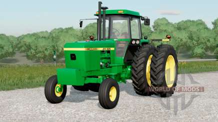 Options de miroir John Deere série 4040 pour Farming Simulator 2017