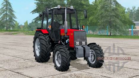 MTZ-820〡the dust is flying from under the wheels pour Farming Simulator 2017