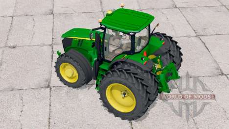 John Deere 7310R〡hat zusätzliche Räder für Farming Simulator 2015