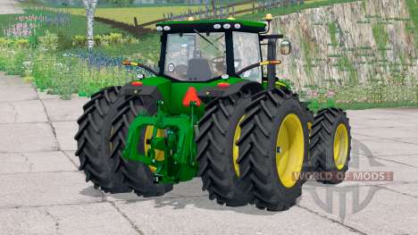 John Deere 7310R〡mit zusätzlichen Rädern für Farming Simulator 2015