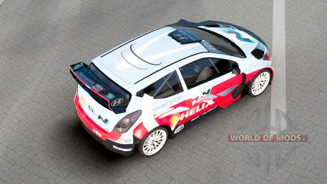 Hyundai i20 WRC (PB) 2013 pour Euro Truck Simulator 2