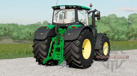 John Deere 6R Serie〡mehr Reifenkonfigurationen für Farming Simulator 2017
