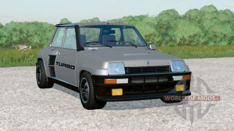 Renault 5 Turbo 1980 pour Farming Simulator 2017