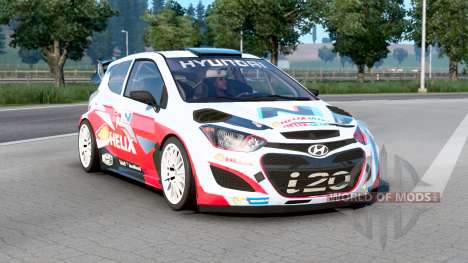Hyundai i20 WRC (PB) 2013 für Euro Truck Simulator 2
