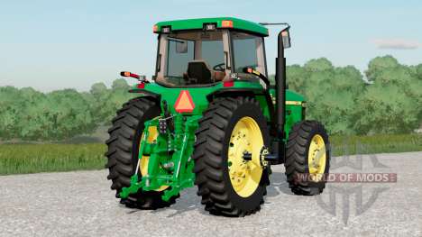 John Deere 8110 a deux roues arrière pour Farming Simulator 2017