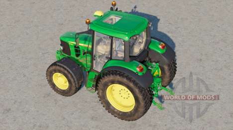 John Deere série 6030〡corrections dans le modèle pour Farming Simulator 2017