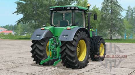John Deere série 7R〡 hydraulique avant ou poids pour Farming Simulator 2017