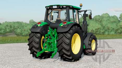John Deere 6M series〡front end options pour Farming Simulator 2017