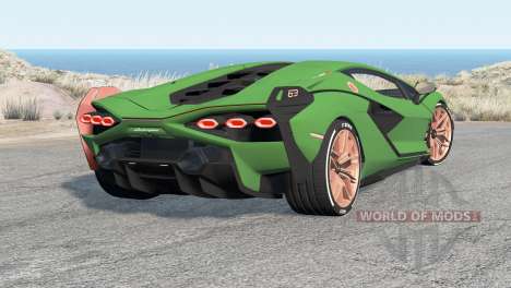 Lamborghini Sian FKP 37 2020 pour BeamNG Drive