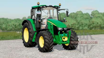 John Deere série 6M〡marques de roues différentes pour Farming Simulator 2017