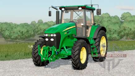 Options de roues John Deere série 7030 pour Farming Simulator 2017