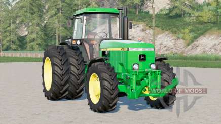 John Deere série 4055〡il y a des roues étroites pour Farming Simulator 2017