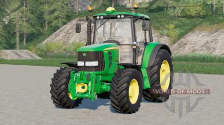 John Deere série 6030〡corrections dans le modèle pour Farming Simulator 2017